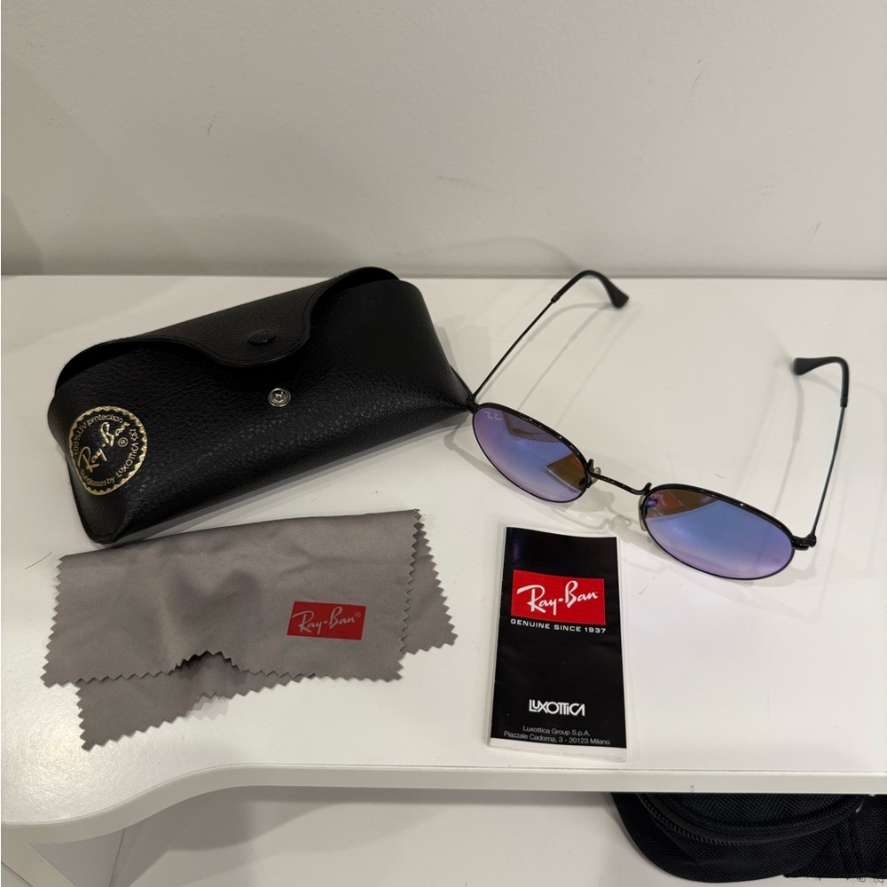 Ray-Ban Round Flash with Gradient Lenses - Picture 7 of 8